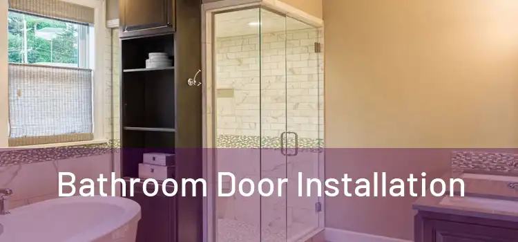  Bathroom Door Installation 