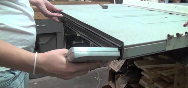 damaged steel door repair Woodlake